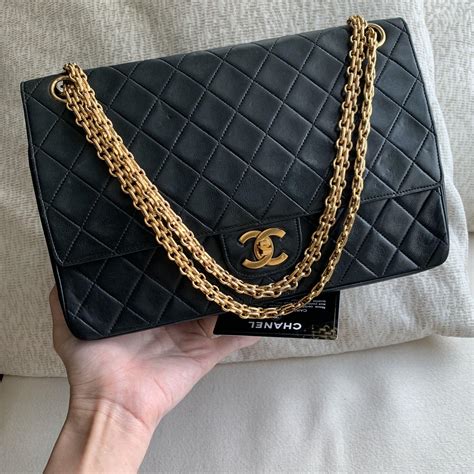 chanel classic chain length|chanel handbags.